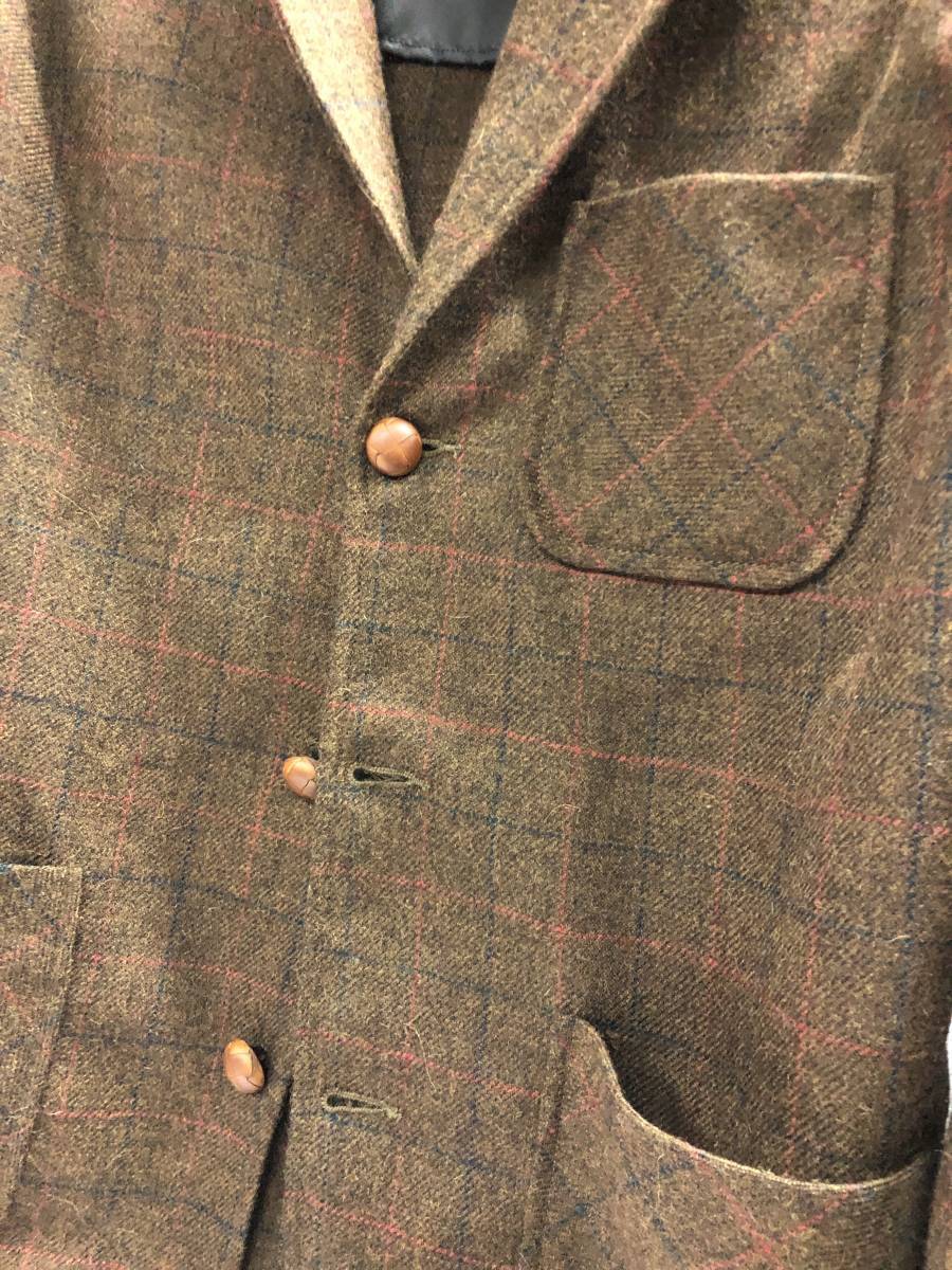 Orslow Check Utility Cover All Wool Jacket 2 W52cm/L70cm JAPAN - Picture 3 of 6