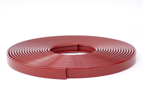 20m PVC Handlauf 40x8mm Treppenhandlauf Kunststoffhandlauf Gummi weinrot - Bild 2 von 6