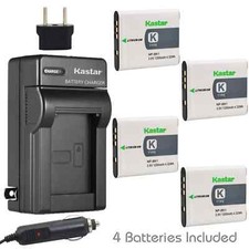 Travel Charger 4 battery for Sony BK1 DSC-S750 S780 S950 S980 W180 W190 W370