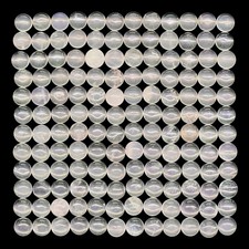 230 Pcs Natural Rose Quartz 6mm Round Cabochon Loose Untreated Gemstones Lot