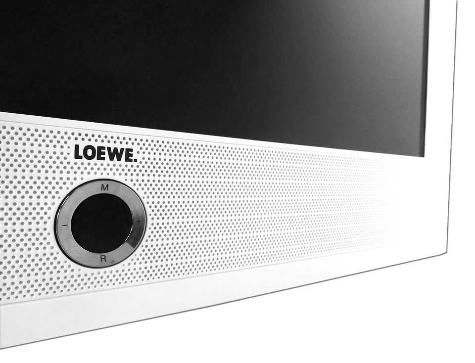 LOEWE 26 Zoll (66 cm) Fernseher HD LCD TV mit DVB-C, HDMI, VGA, AV-S, CI, Weiß