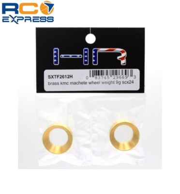 Pesi Ruota In Ottone Hot Racing Per Axial SCX24 - 9,5g - Simil KMC - Migliora La Tenuta