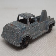 Tootsietoy Tow Truck White Repainted Made in United States