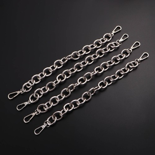 4 Pcs Aluminum Chain Bag Accessories Handbag Replacements Tote Straps