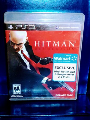 PS3 Hitman: Absolution (Sony PlayStation 3, 2012) Walmart Exclusive w/Book