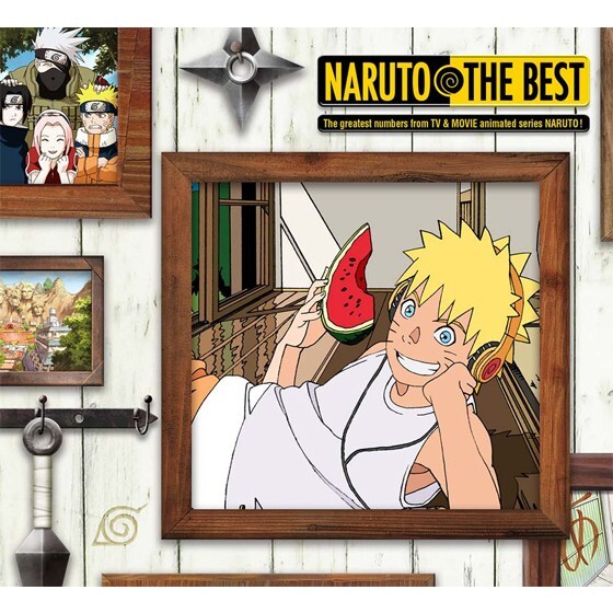 NARUTO THE BEST First Limited Edition CD DVD Japan SVWC-70175