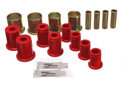 Energy Suspension 12-16 VW Passat / 07-16 VW EOS (1F) Rear Control Arm Bushing Set - Red