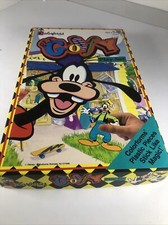 Colorforms Disney Get Goofy Play Set No. 754 Vintage Original Box