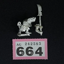 SKAVEN STORMVERMIN METAL OOP HALBERD WARHAMMER AGE OF SIGMAR THE OLD WORLD