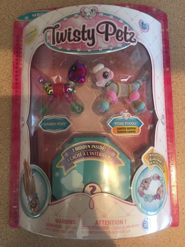 Twisty Petz New 3 Pack Sunshiny Pony And Posie Poodle Surprise Limited Edition - 第 1/4 張圖片