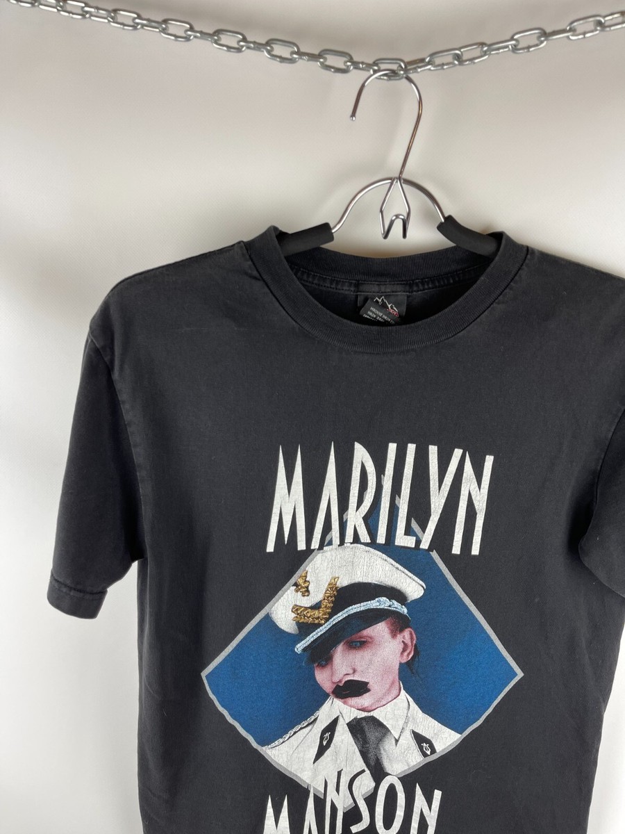 Marilyn Manson vintage big logo band tee shirt | eBay