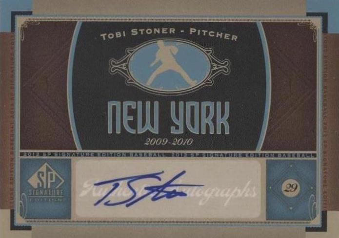 2012 SP Signature Edition - Tobi Stoner #NYM 9 - 1 of 1