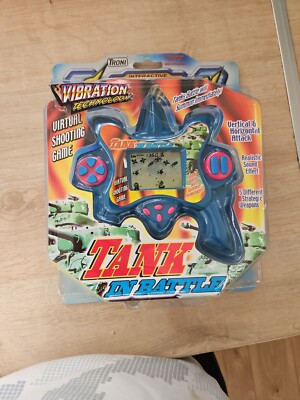 Troni Interactive Game Station Vibration Technology Tank In Battle Retro Neu in OVP