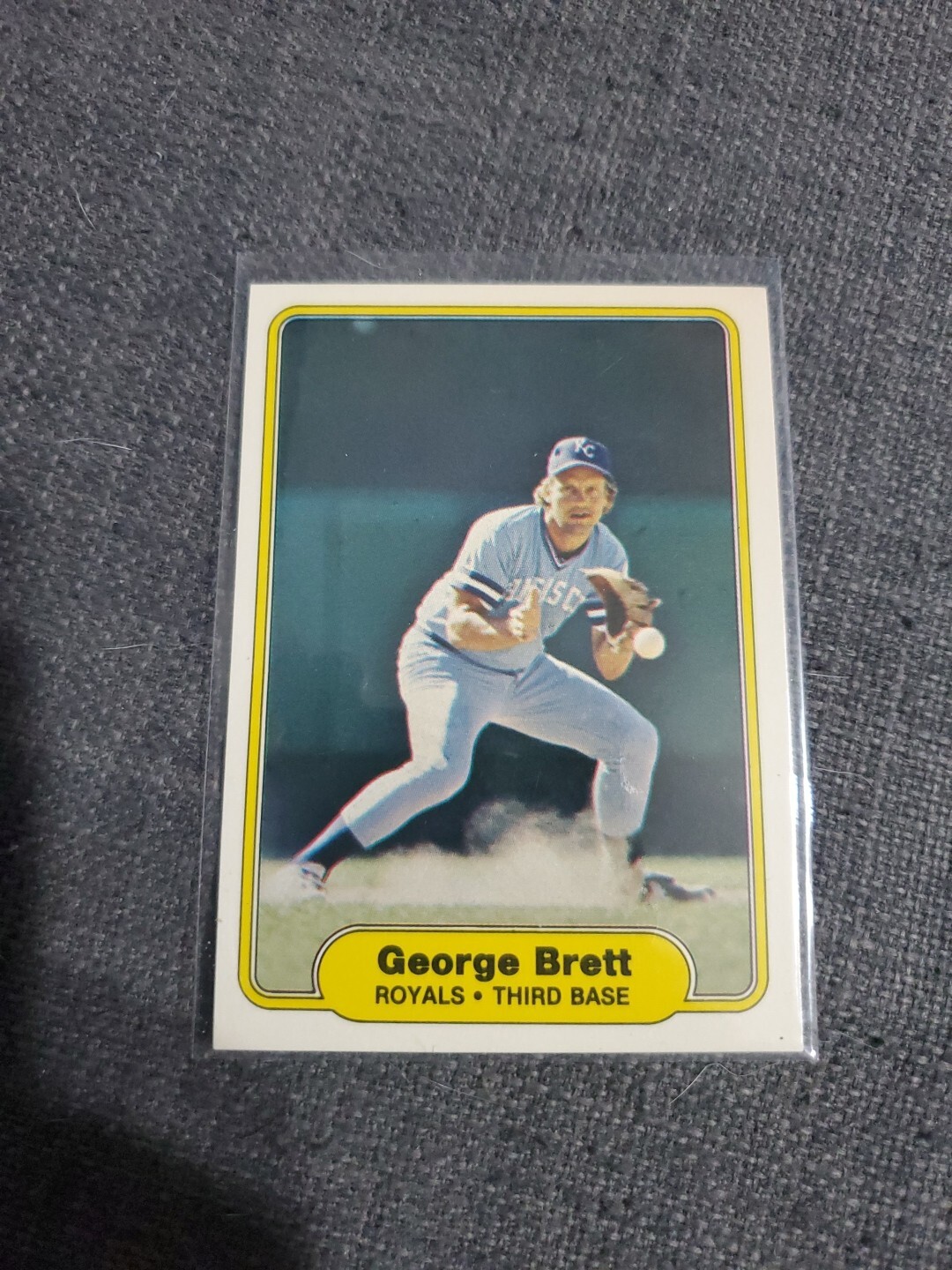 1982 Fleer George Brett Kansas City Royals #405