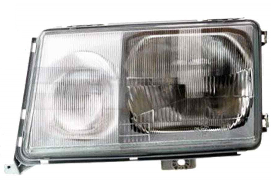 Remplacer phare gauche cassé Mercedes W124 avec réglage pneumatique H3 H4