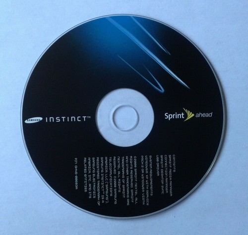 Samsung Instinct Sprint Software CD P/N GH46-00683A - 第 2/5 張圖片