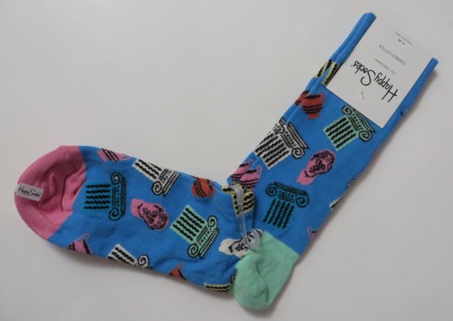 Happy Socks Men's Classic Crew Sock, Shoe Size 10 - 13 Soft Cotton 1 Pack - Picture 475 of 505