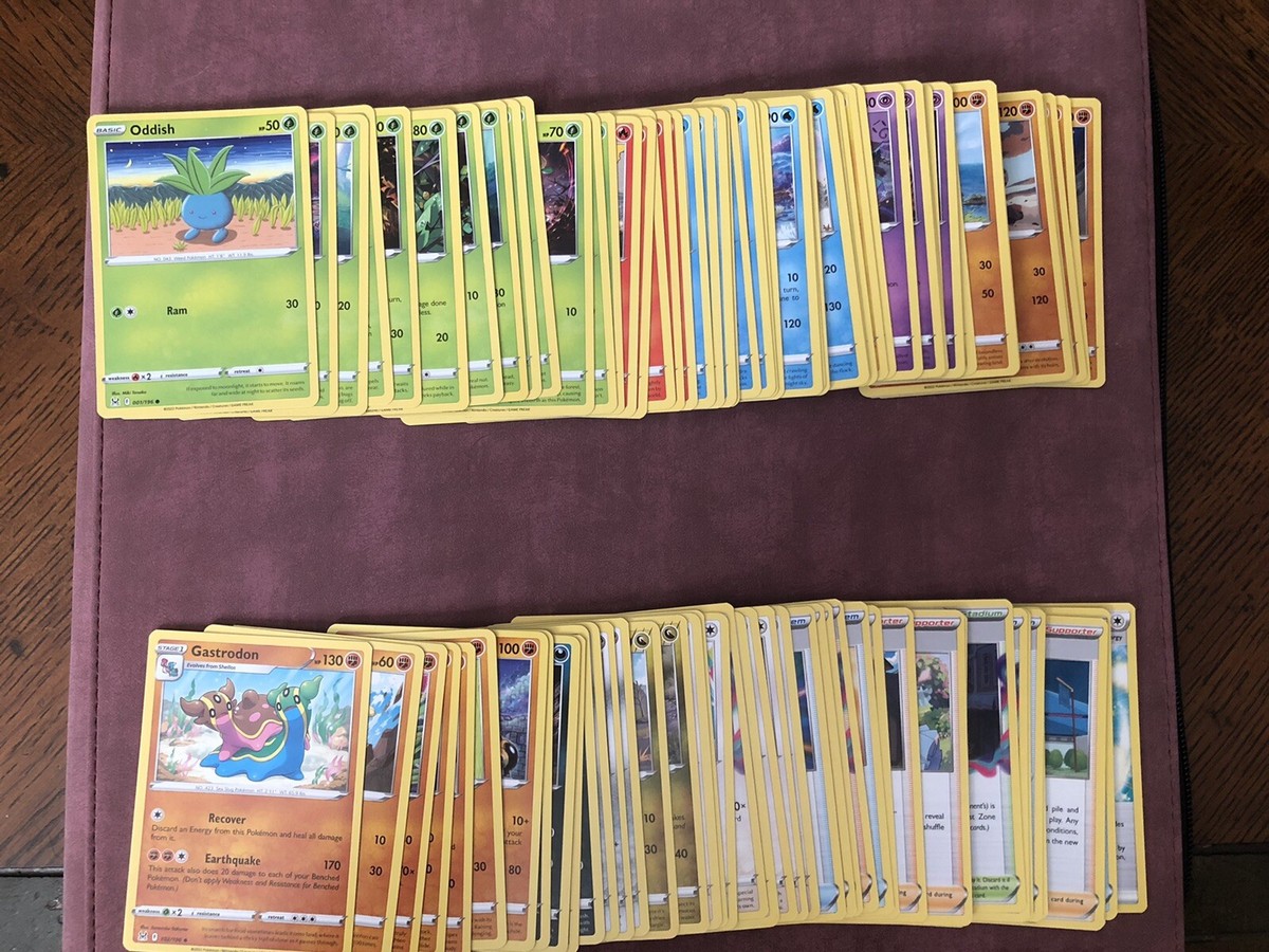 LOST ORIGIN - Complete Common/Uncommon 99 Card Set NM/MINT - Pokemon LOST ORIGIN - Complete Common/Uncommon 99 Card Set NM/MINT - Pokemon