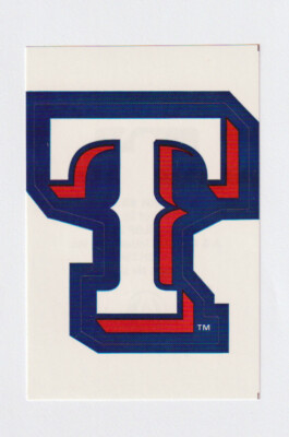 Texas Rangers Aufkleber / Decal Sticker - 7,5 x 7 cm - MLB Baseball - Neu