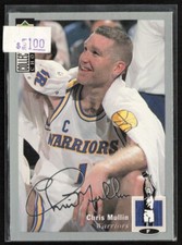 1994-95 Collector's Choice Silver Signatures #17 Chris Mullin Golden State