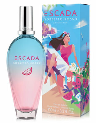 Escada Sorbetto Rosso Eau De Toilette 3.3 Oz / 100 Ml Spray for Women - All