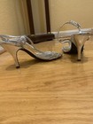 Sandals Women's 8.5MSilver Glitter Bridal Party — photo 9