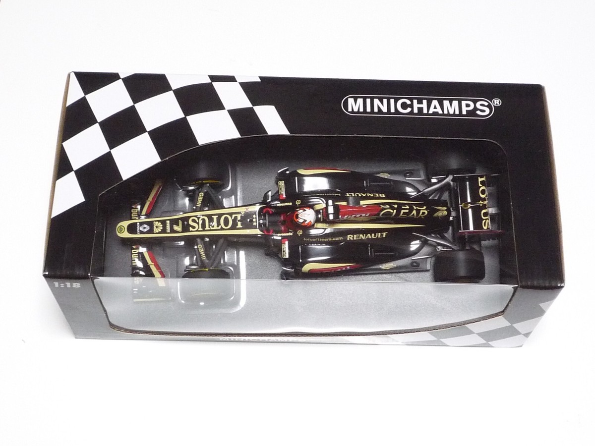 MINICHAMPS 1:18 LOTUS F1 TEAM LOTUS RENAULT E21 K.RAIKKONEN