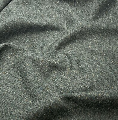 Grün Donegal Wolle Textil Stoff Beschichtung Ummantelung Polsterung METERWARE