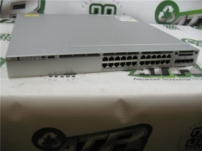 Cisco Catalyst 3850 24 POE+ WS-C3850-24P-S V08 Bundle - New Open Box