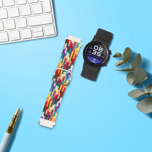 Cinturino per COROS PACE 2 APEX 42mm in nylon con fibbia - Zdjęcie 2 z 8