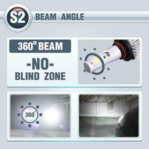 Bombillas de faros LED H13 para Ford F150 2004-2014 F-250 F-350 Super Duty 2005-2020 - Imagen 7 de 11