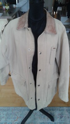PENDLENTON VINTAGE MEN JACKET SIZE M BEIGE COLOR