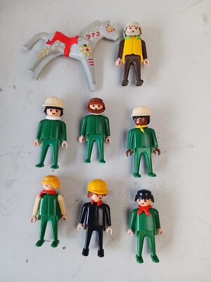 Rare figurine Playmobil vintage homme avec une tenue