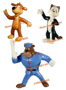 Lot De 3 Pif Le Chien Hercule Chat Et Policier Farfouille Figures Figurine New Ebay