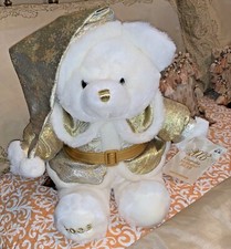 Snowflake Teddy Bear Wal Mart Large 2003 NEW w Tags Dan Dee Gold