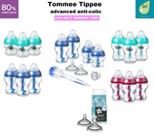 Image of Tommee Tippee Baby Bottle Advanced Heat Sensing / Teats / Set 150ml 260ml 340ml
