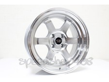 Rota Grid V Wheels Polish 16x8 20 4x100 67.1 Hub Civic Eg Integra Dc Miata X