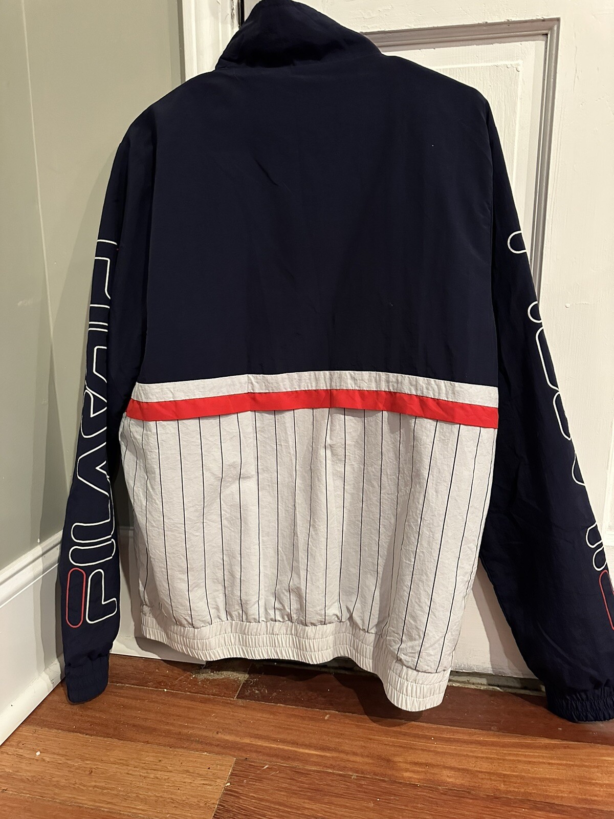 FILA GIACCA TUTA UOMO VINTAGE ATLETICA PRIMO SHELL LM171YB8 410 PECOAT