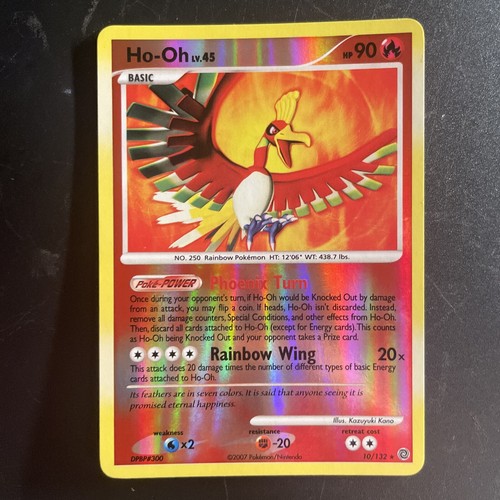 Ho-Oh 10/132 Reverse Holo Secret Wonders Near Mint