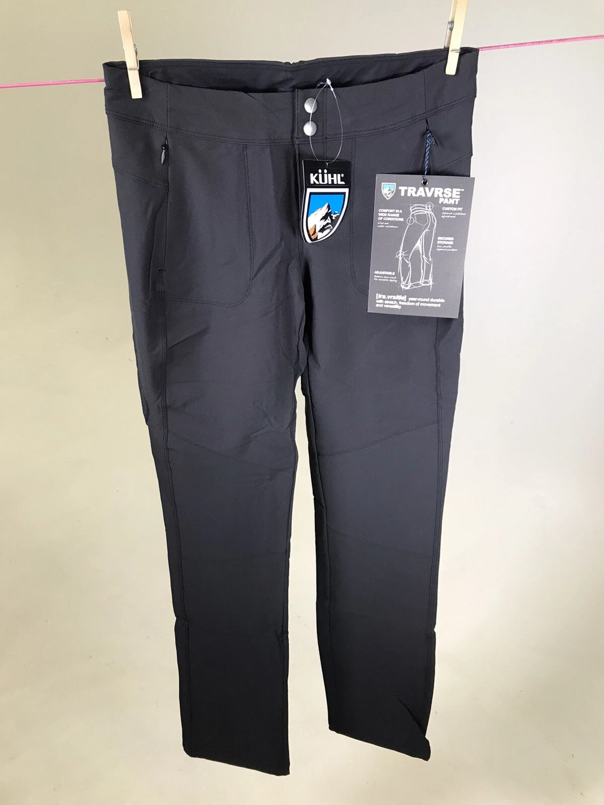 KUHL TRAVRSE Women's Softshell Pants Size 2 x 32" Inseam - Raven/Indigo - NWT!
Opens in a new window
