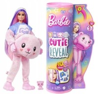 Barbie Cutie Reveal Barbie Doll Pink Teddy Bear HKR04 Mattel