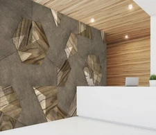 3D Wood Graphics 17636NA Wallpaper Wall Murals Removable Wallpaper Fay