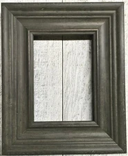 S003 2-3/16" Gray Wood Picture Frame