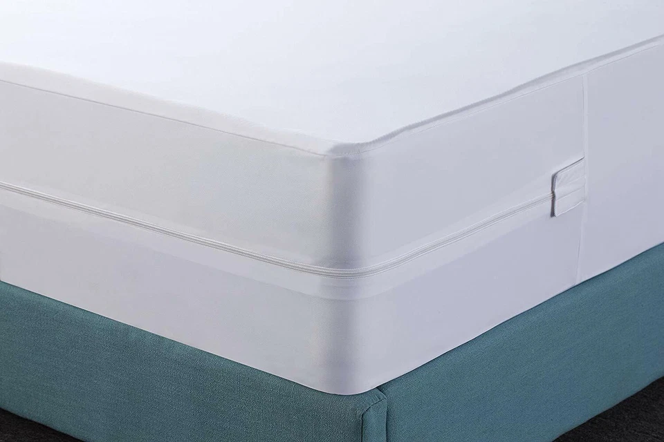 Colchón Premium Funda con Cremallera Impermeable Cubierta Utopía Ropa de Cama 12" de Profundidad Foto 2 de 4