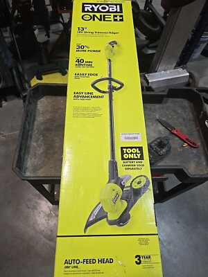 Ryobi ONE+ 18v 13'' Cordless String Trimmer/Edger (Tool Only)  Tested No String