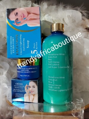 luxury glutathione extra whitening L-Glutathione 500 mg + Astaxanthin 4 mg + Alpha Lipoic Acid 40 mg + L-Ascorbic  Acid 40 mg main image 1
