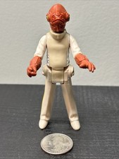 Vintage 1982 Kenner Star Wars ROTJ Admiral Ackbar Hong Kong Nice