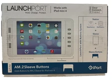 iPort LaunchPort AM.2 Sleeve Buttons White Works with iPad mini 4