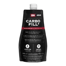 SEM 40549 Carbo Fill Plus Fiberglass Filler for Plastic Steel Aluminum 14 fl oz