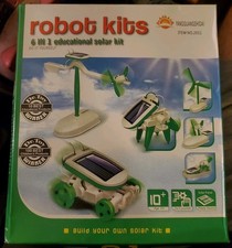 New 6 In 1 Solar Power Vehicles Kit Stem Project Models Open Box Boredom Busters